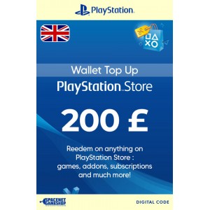 PSN Card £200 GBP [UK]